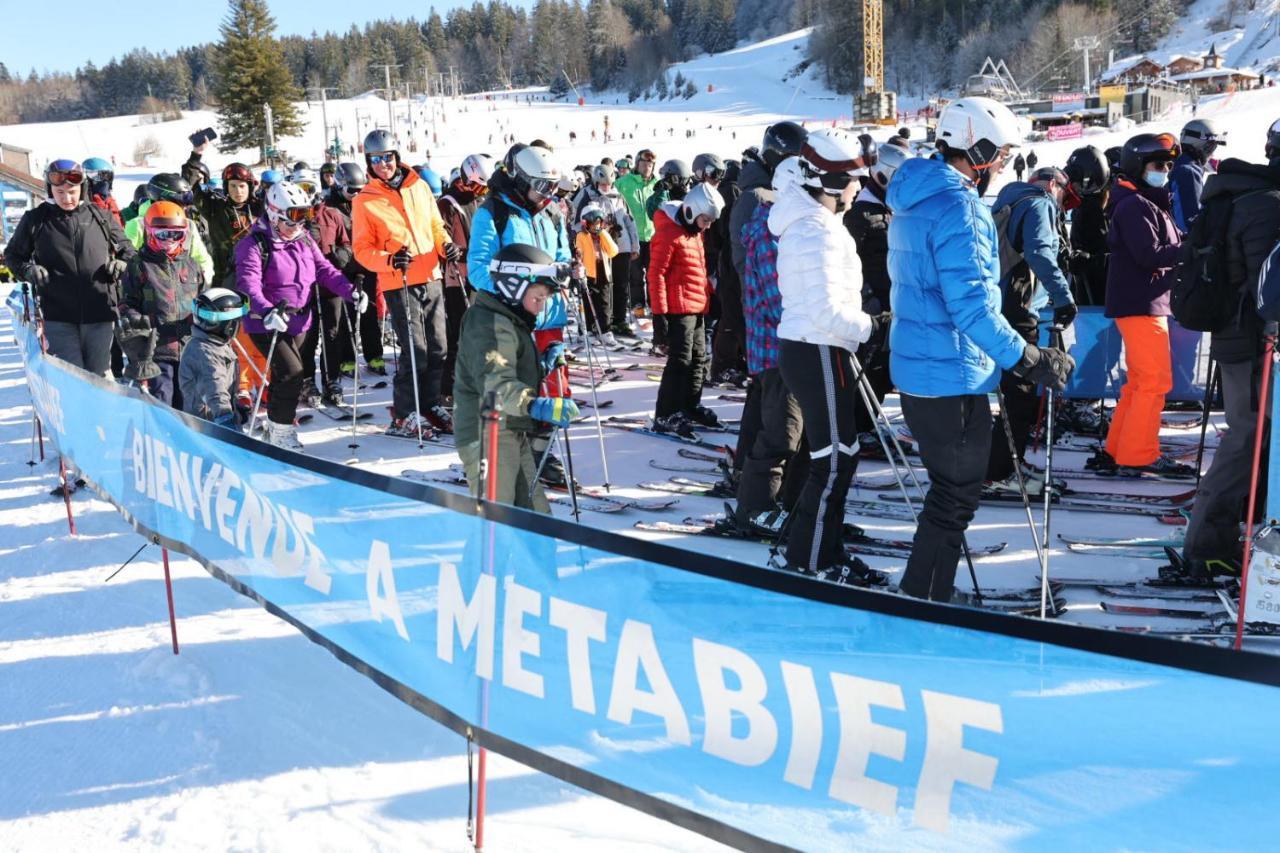 VIP Place Family Alti1000 Télésiège Métabief Avec jardin privé à 50 M des pistes Exterior foto