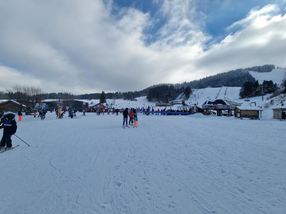 VIP Place Family Alti1000 Télésiège Métabief Avec jardin privé à 50 M des pistes Exterior foto
